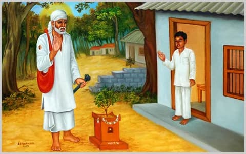 Guruji's divine Darshan of Shirdi Sai Baba